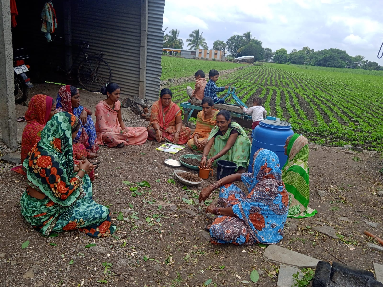 Laxmi Kare, from Wagholi village in Kallam Block of Osmanabad District, Maharashtra